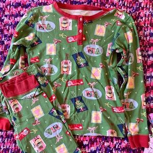 The Beaufort Bonnet Company girls size 14 Christmas pajamas